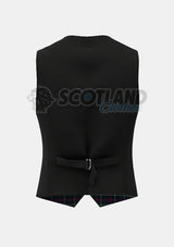 Mackenzie Tartan Waistcoat Back