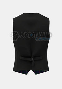 Mackenzie Tartan Waistcoat Back