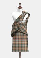 Mackenzie Weathered Tartan Great Kilt