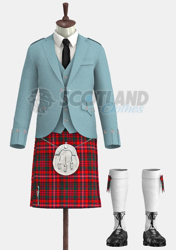 Mackinnon Tartan Argyle Outfit