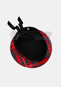 Mackinnon Tartan Balmoral Hat Back Side