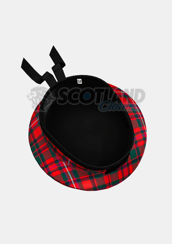 Mackinnon Tartan Balmoral Hat Back Side