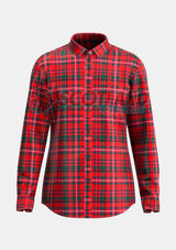 Mackinnon Tartan Shirt Front
