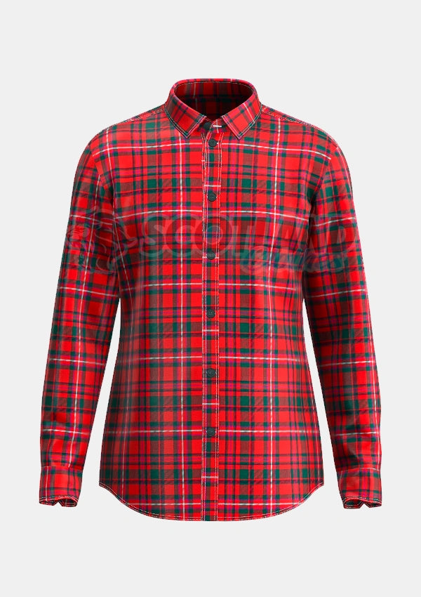 Mackinnon Tartan Shirt Front