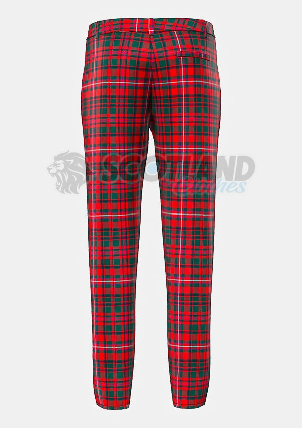 Mackinnon Tartan Trouser Back