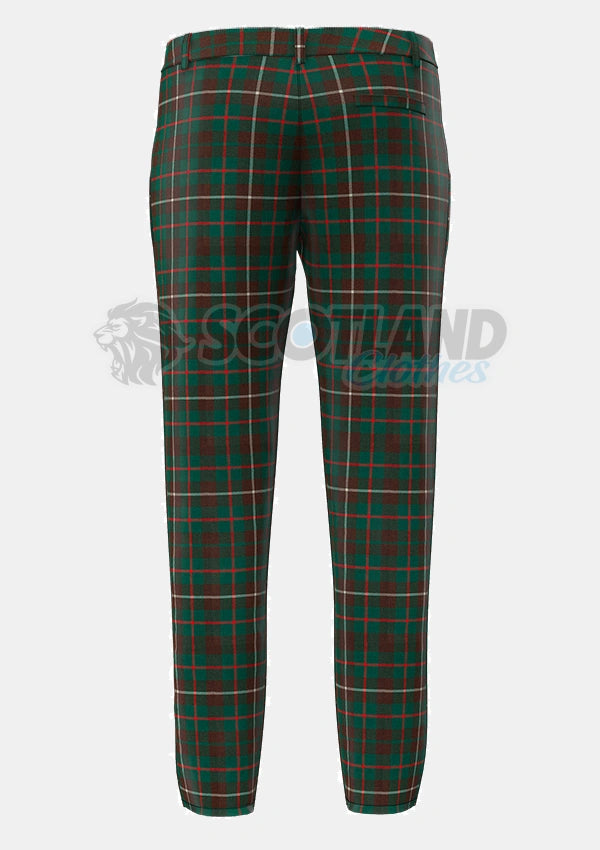 Mackinnon ancient hunting Tartan Trouser Back