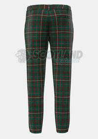 Mackinnon ancient hunting Tartan Trouser Back