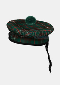 Mackinnon ancient hunting tartan Balmoral Hat