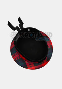 Maclachlan Tartan Balmoral Hat Back Side