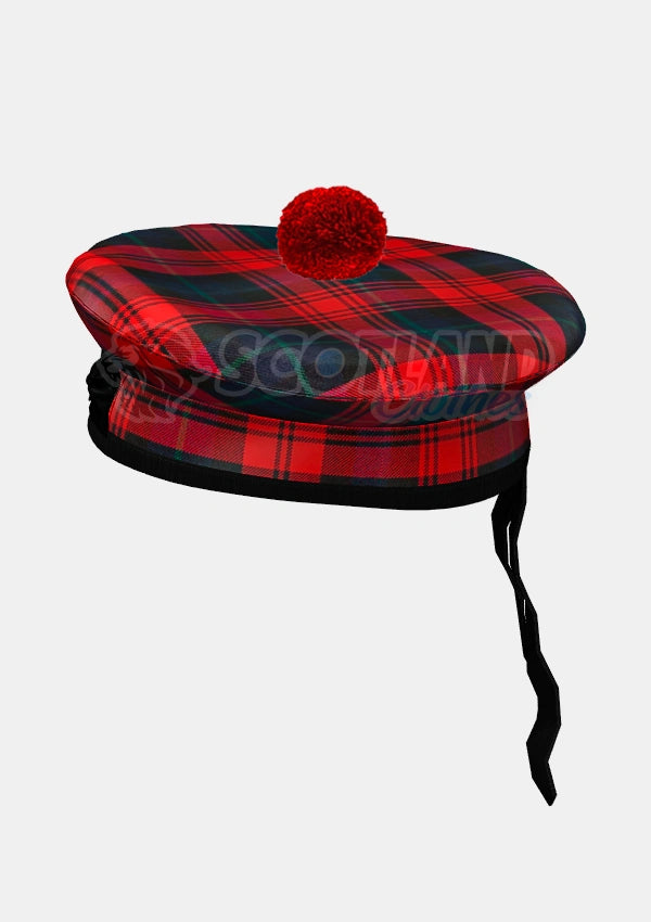Maclachlan Tartan Balmoral Hat Front Side
