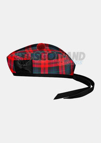 Maclachlan Tartan Glengarry Hat Side