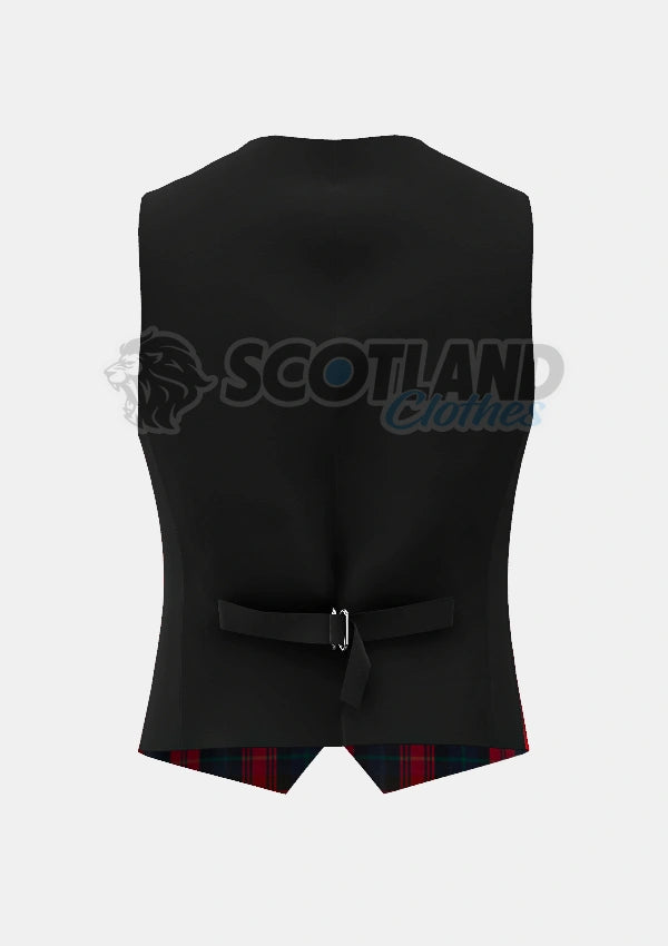 Maclachlan Tartan Waistcoat Back