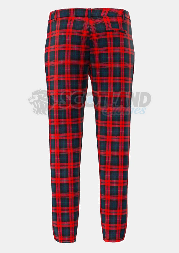 Maclachlan modern Tartan Trouser Back