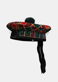 Maclachlan old modern tartan Balmoral Hat