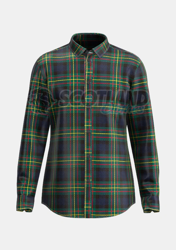 Maclaren Tartan Shirt Front