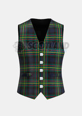 Maclaren Tartan Waistcoat Front