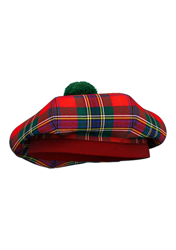 Maclean of Duart Ancient Tartan Tam O' Shanter Hats Side