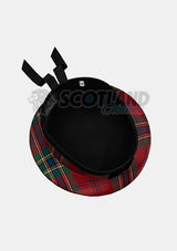 Maclean Tartan Balmoral Hat Back Side