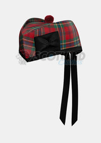Maclean Tartan Glengarry Hat Front