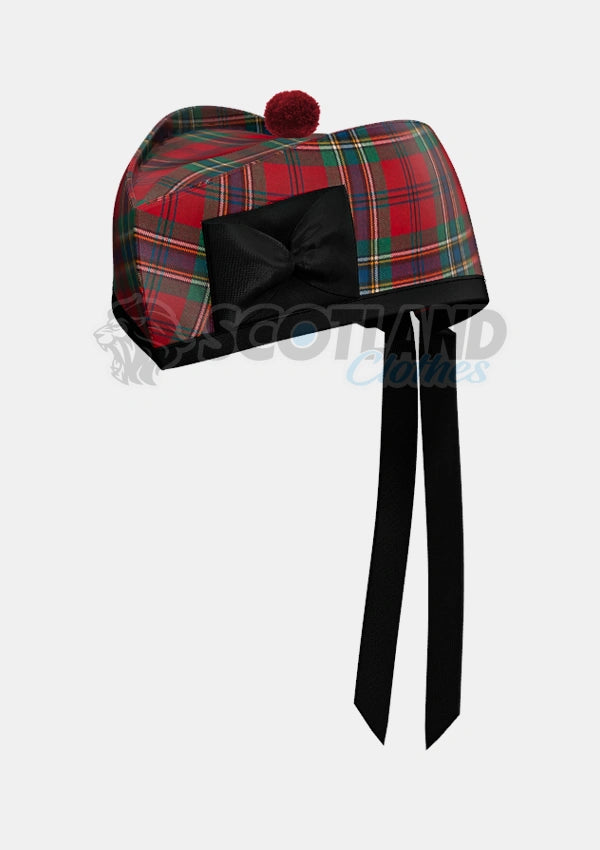 Maclean Tartan Glengarry Hat Front