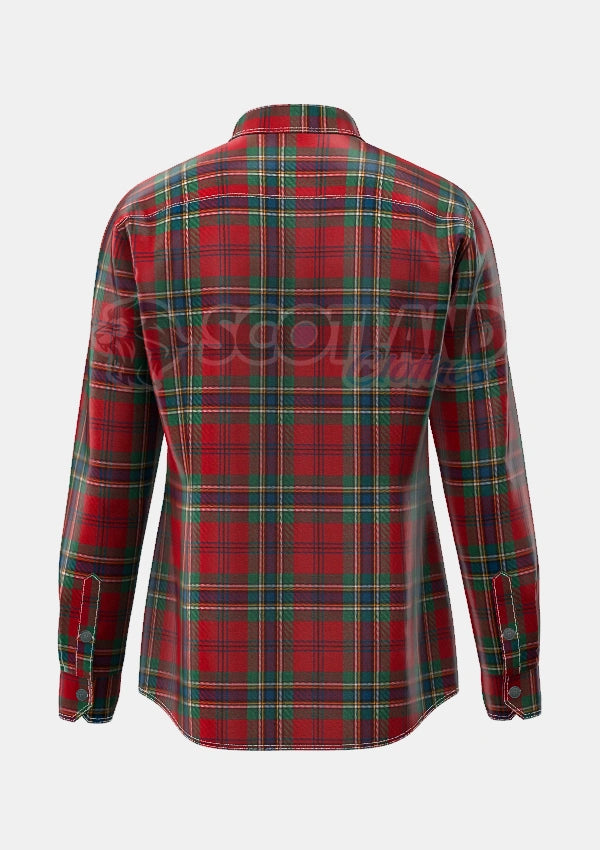 Maclean Tartan Shirt Back