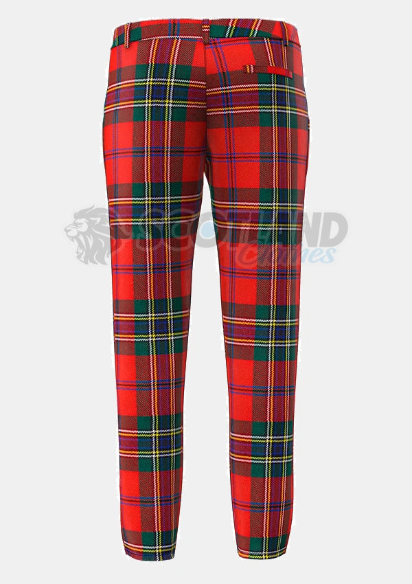 Maclean of duart ancient Tartan Trouser Back