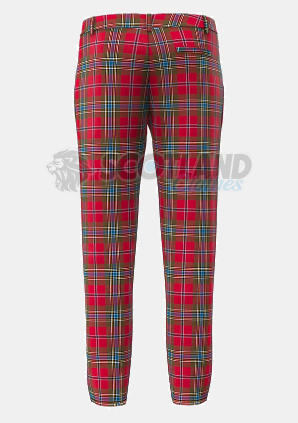Maclean of duart weathered Tartan Trouser Back