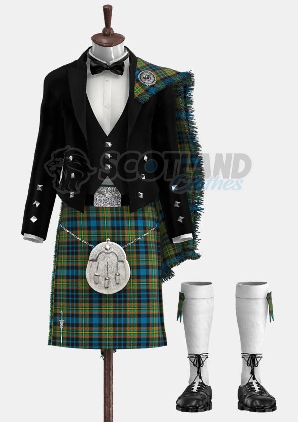 Maclellan Tartan Prince Charlie Outfit