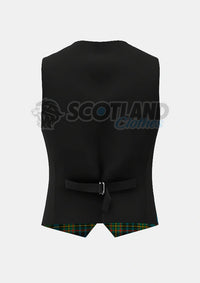 Maclellan Tartan Waistcoat Back