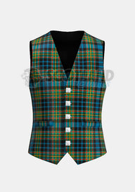 Maclellan Tartan Waistcoat Front