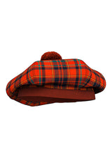 Macleod Red River Ancient Tartan Tam O' Shanter Hats Side