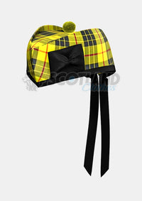 Macleod Of Lewis Tartan Glengarry Hat Front