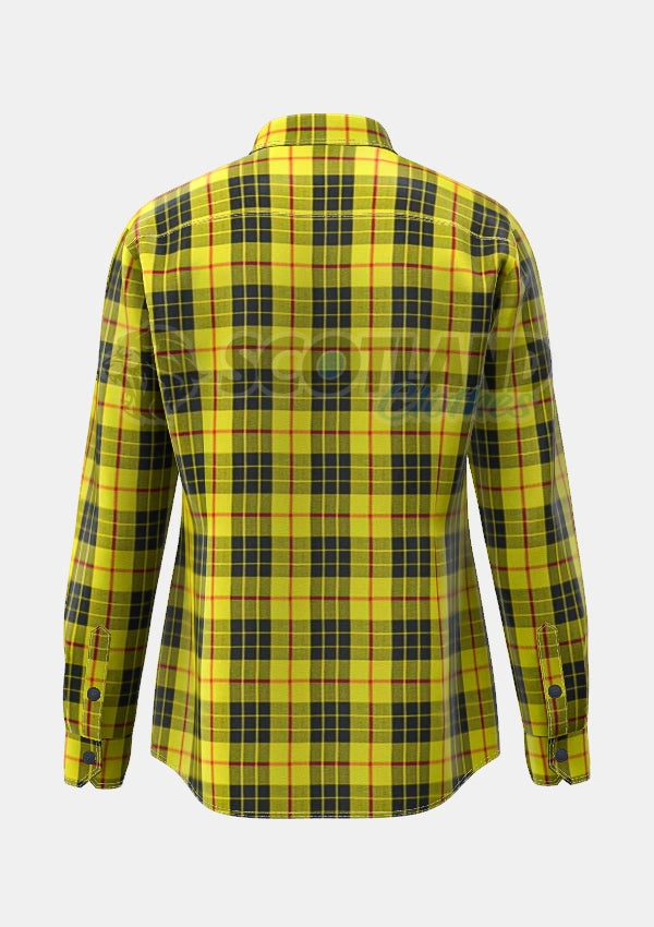 Macleod Of Lewis Tartan Shirt Back