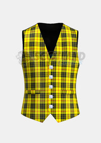 Macleod of Lewis Tartan Waistcoat Front