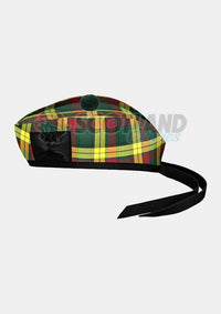 Macmillan Tartan Glengarry Hat Side