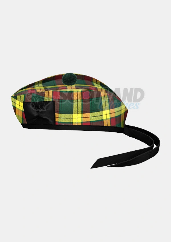Macmillan Tartan Glengarry Hat Side