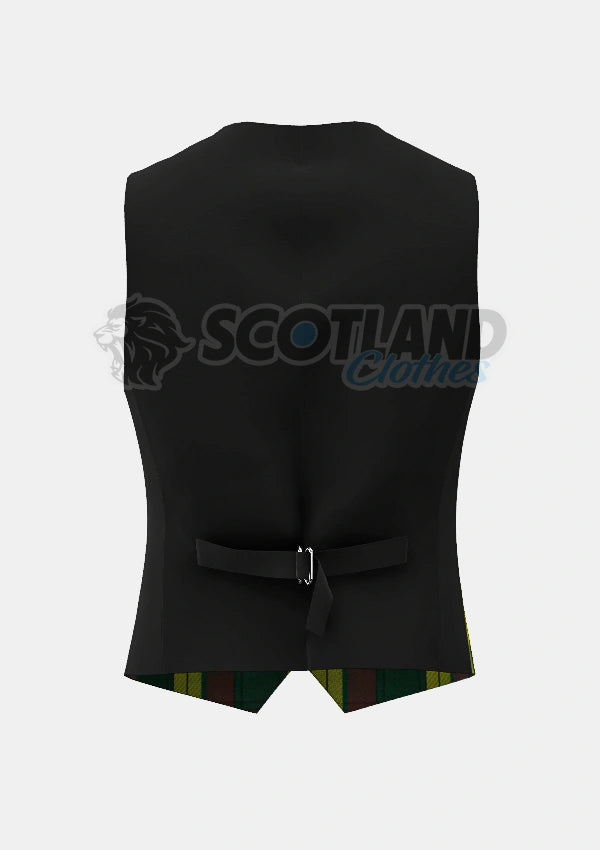 Macmillan Tartan Waistcoat Back