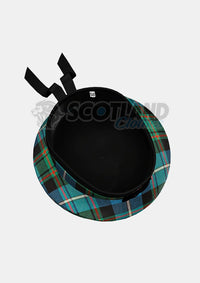 Macrae Tartan Balmoral Hat Back Side
