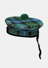 Macrae Tartan Balmoral Hat Front Side