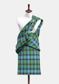 Macrae Tartan Great kilt Front