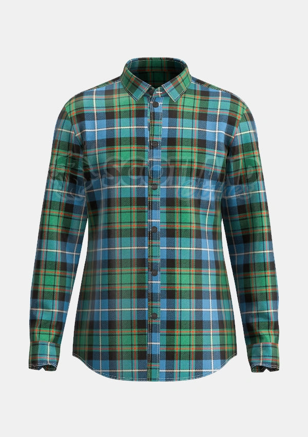 Macrae Tartan Shirt Front
