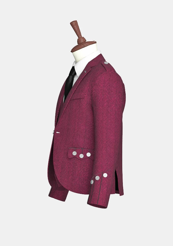 Magenata_Tweed_Argyle_Kilt_Jacket_left_image
