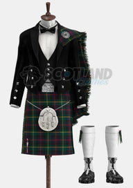 Malcolm Tartan Prince Charlie Outfit