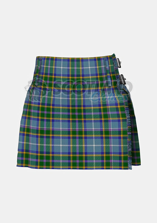 Manx Tartan Kilt Back
