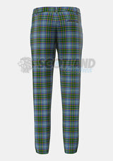 Manx Tartan Trouser Back