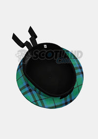 Marshall Tartan Balmoral Hat Back Side 