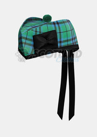 Marshall Tartan Glengarry Hat Front