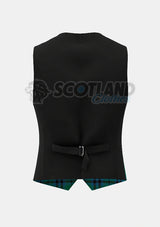 Marshall Tartan Waistcoat Back