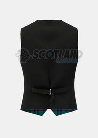 Marshall Tartan Waistcoat Back