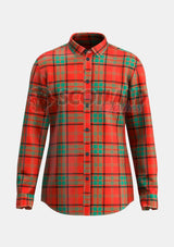 Maxwell Tartan Shirt Front